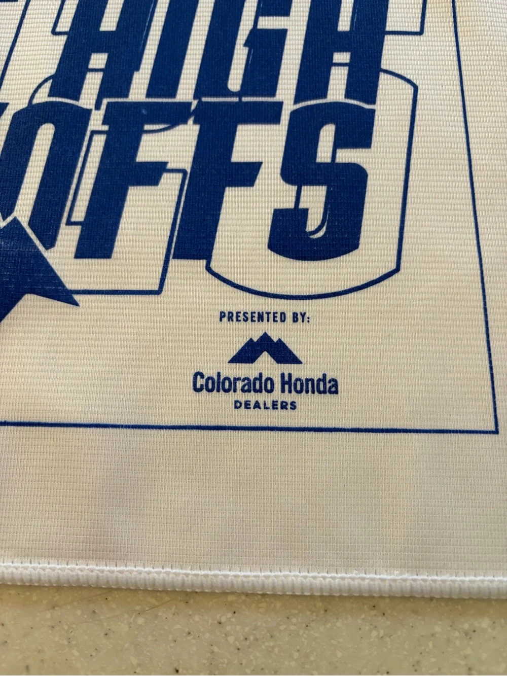 NEW Mile High NBA Playoffs Rally Towel Denver Nuggets Round one Game Two Swag